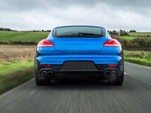 GTS Style Exhaust Tips Pipes Black for 2014-2016 Porsche Panamera 970.2