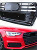 Black Front Grill for AUDI A4 B9 S4 2017 2018 2019 fg225