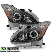 Left+Right For 2008-2015 Infiniti G37/Q60 Coupe|Convertible Black Projector Headlights w/o Bulbs