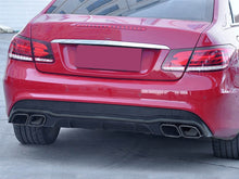 Rear Diffuser w/ Exhaust Tips for Mercedes C207 E250 E400 E500 E550 Coupe/Convertible AMG 2014-2017