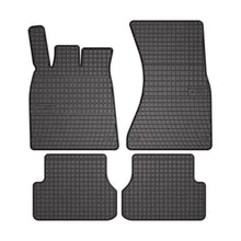 4pcs Floor Mats Liner for Audi A6 S6 C7 2012-2018 Black Rubber All-Weather 4 Pcs