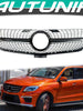 Black Diamond Front Grille For Mercedes W166 ML-Class Facelift 2012-2015