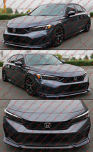 For 2025-2026 Honda Civic Yofer Meteorite Gray Metallic Front Bumper Lip Splitter