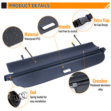 Retractable Rear Cargo Cover For Honda HR-V 2016–2022 Rear Trunk Luggage Shade