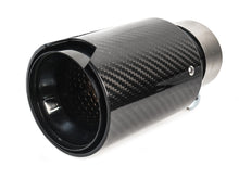 Carbon fiber Exhaust Tips 65mm Inlet Muffler Pipes Fit for BMW