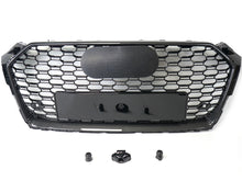 Carbon Look Honeycomb Front Bumper Grille for Audi A5 S5 B9 2017-2019 RS5 Style