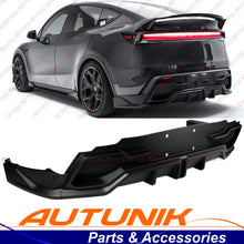 For 2025-2026 Tesla Model Y Juniper Yofer Matte Black Rear Bumper Diffuser Kit