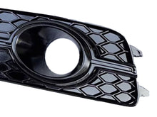 RS6 Style Front Grille Fog LighT Cover for Audi A6 C7 S-line S6 2012-2015
