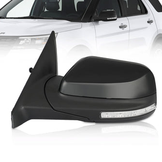 Driver Left Side Mirror Heated For Ford Explorer 2016-2019 Side View