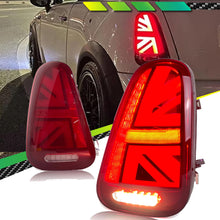 Red Tail Lights For 2001-2007 BMW Mini Cooper R50 R52 R53 w/Start-up