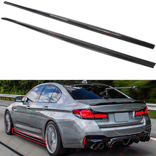 For 2017-2023 BMW F90 M5 G30 G31 M Sport Carbon Fiber Side Skirt Extension Splitters