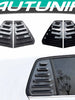 Window Louver Rear Side Vent Cover For VW Golf 7 MK7 Mk7.5 GTI GTD R 2013-2019