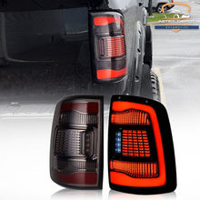 Smoked LED Tail Lights w/ Wiring Harness For 2009-2018 Dodge Ram 1500 2500 3500 Rear Lamps