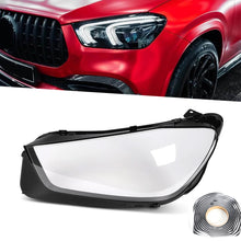 Left Headlight Lens Cover For Mercedes GLE W167 2020–2023 SUV Driver Side