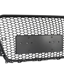 For 2013-2016 Audi A4 S4 B8.5 Honeycomb Sport Mesh RS4 Style Hex Front Grille Black