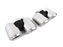 Brushed Chrome Exhaust Tips For 2020-2026 Land Rover Defender 90 110 130 2.0L