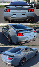 Carbon Fiber Rear Window Roof Spoiler Wing For 2024-2025 Ford Mustang S650 2-Door Coupe