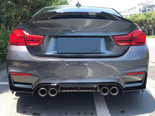 Gloss Black Rear Bumper Diffuser For BMW F80 M3 F82 F83 M4 2015-2020 di122