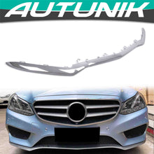 Chrome Front Bumper Lip Molding Trim for Mercedes W212 Sedan E350 E250 E400 E550 AMG 2014-2016 di131