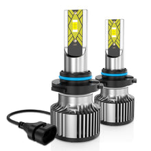 9005 9006 LED Headlights High Low Beam Bulbs 200W Super Bright 6000K Combo Pack