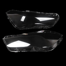 Pair Headlight Headlamp Lens Cover Shell For BMW X1 F48 F49 2016 2017 2018 2019