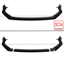 Gloss Black Front Lip Splitter For 2022-2024 Honda Civic Type-R Conversion Bumper