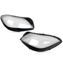 Pair For Mercedes CLS-Class W218 2015-2018 Front Headlight Headlamp Lens Cover Shell