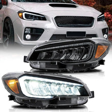 LED Reflector Headlights For 2015-2021 Subaru WRX &STI W/Startup Animation