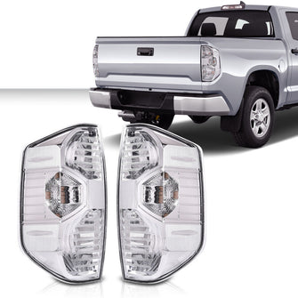 Clear Tail Lights Brake Lamp for Toyota Tundra 2014-2021