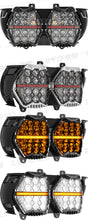 LED Double Headlight Projector Hi/Lo for Harley Road Glide 2015-2023