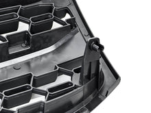 Black Front Bumper Upper Grille w/ LED Light Fit For 1998-2006 Toyota Land Crusier LC100