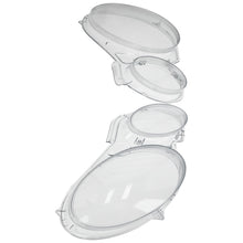Pair Headlight Headlamp Lens Cover for Mercedes Benz E240 E200 E350 W211 2003-2008 Clear