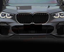 For 2019-2023 BMW X5 G05 Gloss Black Front Grille Grill Mesh w/ LED Lights