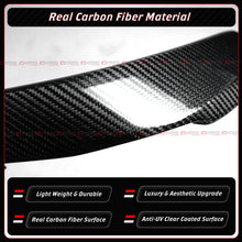 For 2015-2021 Benz W205 C63 AMG Carbon Fiber Front Bumper Air Duct Trim Replacement