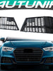 Black Front Fog Light Grill Cover for Audi A3 8V Non-Sline 2017-2020