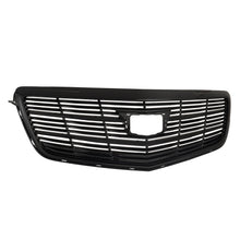 For 2015-2019 Cadillac ATS Front Grille Upper Bumper Grill Gloss Black