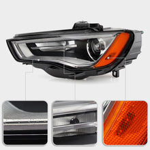 Left Driver Side Head Light For 2015-2016 Audi A3 S3 HID/Xenon Non-AFS Projector Headlight Headlamp