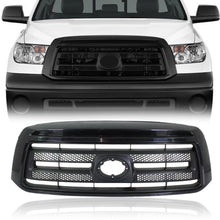 Front Bumper Upper Grille Gloss Black Original Version for Toyota Tundra 2010-2013