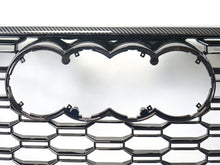 Carbon Look Honeycomb Front Bumper Grille for Audi A5 S5 B9 2017-2019 RS5 Style
