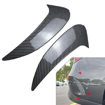 Carbon Fiber Style Rear Bumper Side Vent Canards For Mercedes CLE Coupe C236 2024 2025+