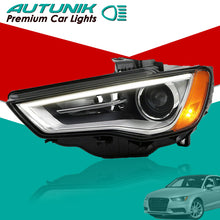 Left Driver Side Head Light For 2015-2016 Audi A3 S3 HID/Xenon Non-AFS Projector Headlight Headlamp