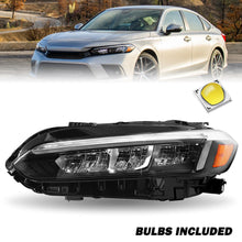 LED Left Driver Headlight LH Assembly for Honda Civic 2022-2024