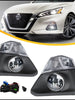 4pcs Front Bumper Fog Light Turn Signal Lamps for Nissan Altima 2019-2022