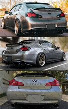 Honeycomb Carbon Fiber Duckbill Rear Trunk Spoiler For 2007-2015 Infiniti G35 G37 G25 Q40 Sedan Only