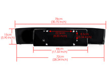 For Audi Q7 2006-2013 Front License Number Plate Holder Bracket Support Frame