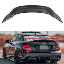 Real Carbon Fiber Rear Trunk Spoiler R Style for Mercedes-Benz W204 2-door Coupe C204 2011-2015