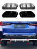 Carbon/Black Rear Diffuser Cover BodyKits for BMW X U11 M-Sport 2023+