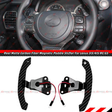 For 2014-2026 Lexus IS350 IS300 RC350 RC F Carbon Fiber Magnetic Paddle Shifter