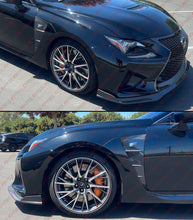 For 2015-2018 Lexus RC-F Real Carbon Fiber Front Fender Side Vent Cover Garnish Trims