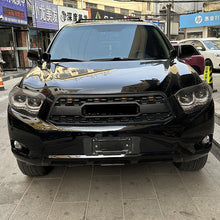 Grille Middle Grids Front Bumper Matt Black for Toyota Highlander 09-11